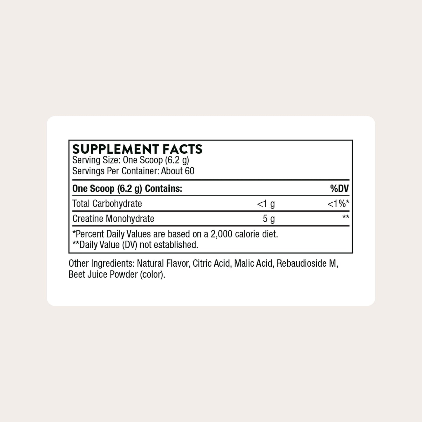 THORNE Creatine, Micronized Creatine Monohydrate Powder, 90 Servings
