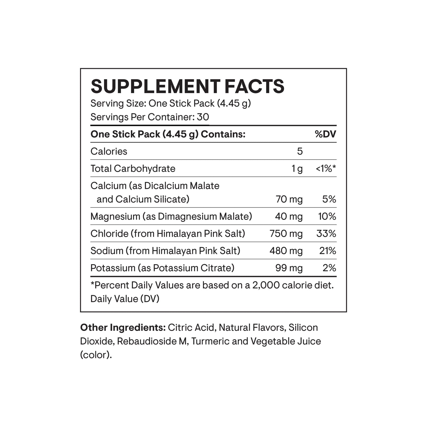 THORNE Daily Electrolytes, Electrolyte Powder Drink Mix, 30 Stick Packs