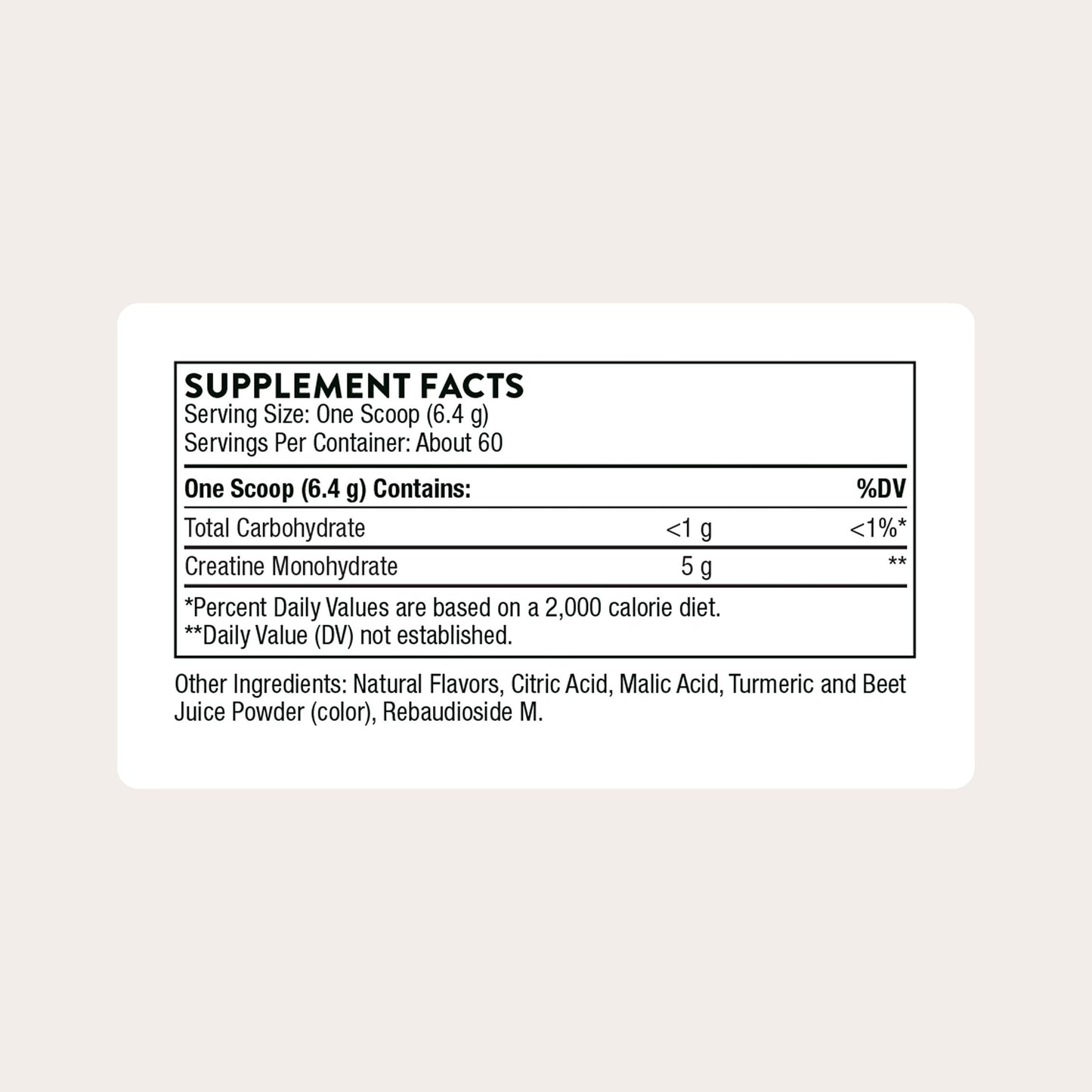 THORNE Creatine, Micronized Creatine Monohydrate Powder, 90 Servings