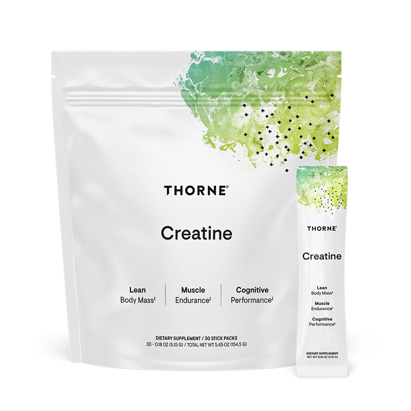 THORNE Creatine, Micronized Creatine Monohydrate Powder, 90 Servings