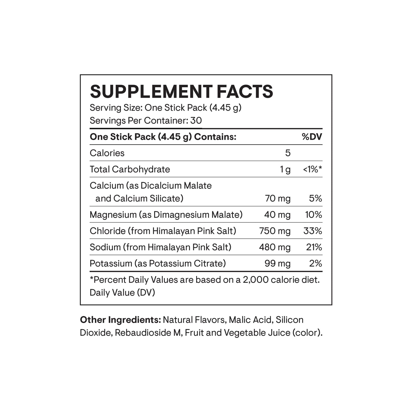 THORNE Daily Electrolytes, Electrolyte Powder Drink Mix, 30 Stick Packs
