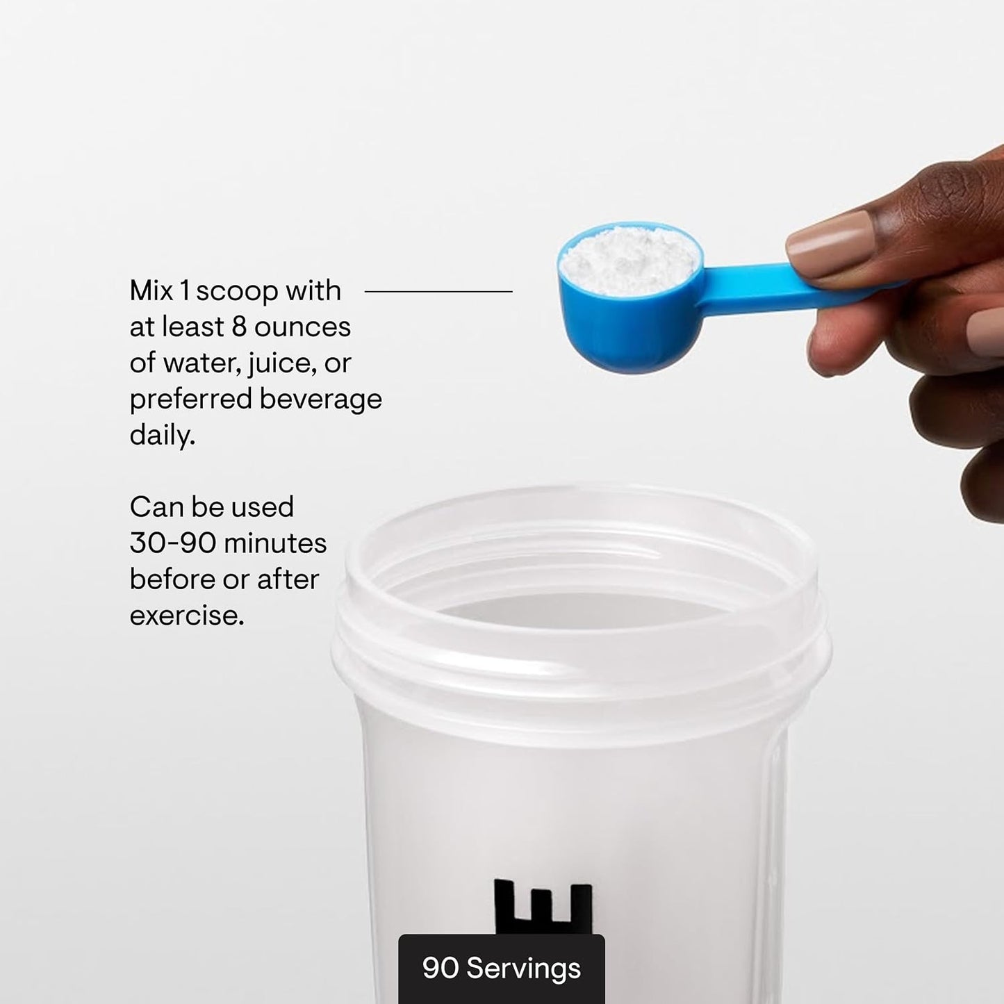 THORNE Creatine, Micronized Creatine Monohydrate Powder, 90 Servings
